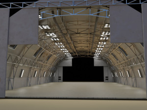 Hangar 3D 模型