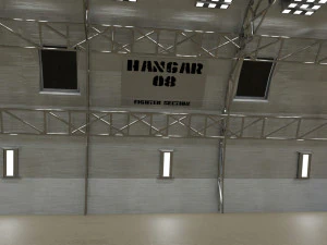 Hangar 3D Model