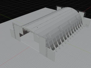 Hangar 3D Model