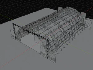 Hangar 3D Model