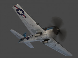 Grumman F6F Hellcat 3D 模型