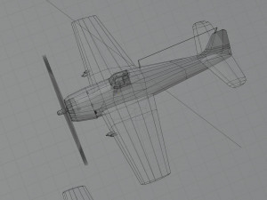 Grumman F6F Hellcat 3D 模型