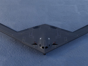 Northrop Grumman B-21 Raider 3D Модель