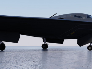 Northrop Grumman B-21 Raider 3D Модель