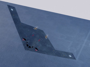 Northrop Grumman B-21 Raider 3D Модель