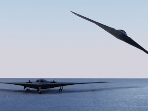Northrop Grumman B-21 Raider 3D Модель