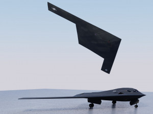 Northrop Grumman B-21 Raider 3D Модель