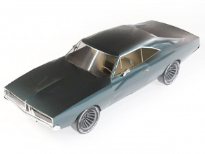 Dodge Charger 1969 3D Model