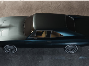 Dodge Charger 1969 Modelo 3D