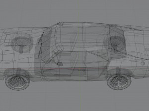 Dodge Charger 1969 Modelo 3D