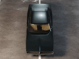 Dodge Charger 1969 Modelo 3D