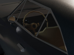 Dodge Charger 1969 Modelo 3D