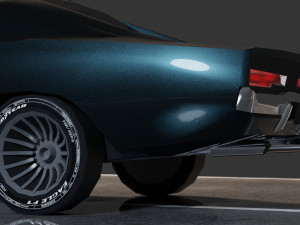 Dodge Charger 1969 Modelo 3D
