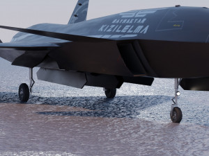 Bayraktar Kizilelma 3D Model