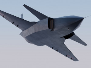 Bayraktar Kizilelma 3D Model