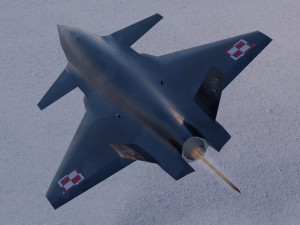 Bayraktar Kizilelma 3D Model