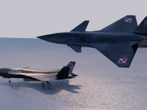 Bayraktar Kizilelma 3D Model