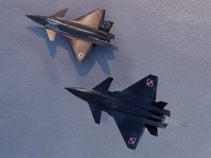 Bayraktar Kizilelma 3D Model