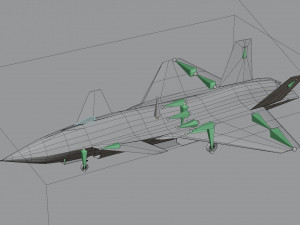 Bayraktar Kizilelma 3D Model