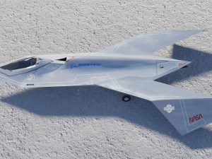 Boeing YF-118 Bird of Prey 3D Model