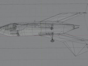 Boeing YF-118 Bird of Prey 3D Model