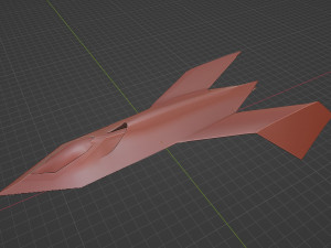 Boeing YF-118 Bird of Prey 3D Model