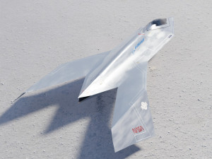 Boeing YF-118 Bird of Prey 3D Model