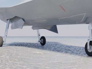 Boeing YF-118 Bird of Prey 3D Model