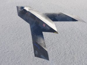 Boeing YF-118 Bird of Prey 3D Model