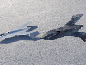 Boeing YF-118 Bird of Prey 3D Model