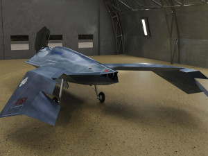 Boeing YF-118 Bird of Prey 3D Model