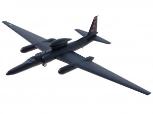 Lockheed U-2S Dama Dragón Modelo 3D