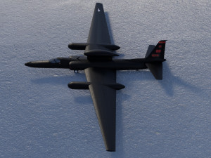 Lockheed U-2S Dragon Lady 3D Модель