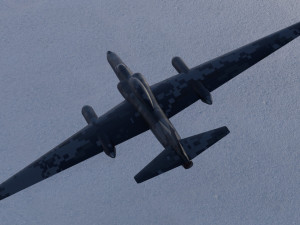 Lockheed U-2S Dragon Lady 3D Модель