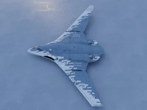 Tupolev PAK DA Envoy 3D Model