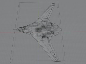 Tupolev PAK DA Envoy Model 3D