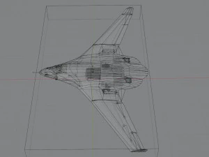 Tupolev PAK DA Envoy 3D Model