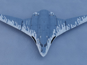 Tupolev PAK DA Envoy Model 3D
