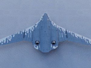 Tupolev PAK DA Envoy Model 3D