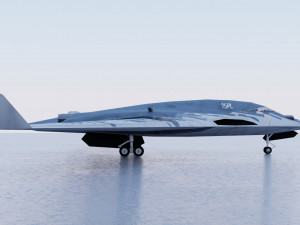 Tupolev PAK DA Envoy Model 3D