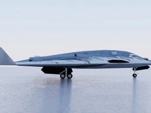 Tupolev PAK DA Envoy 3D Model