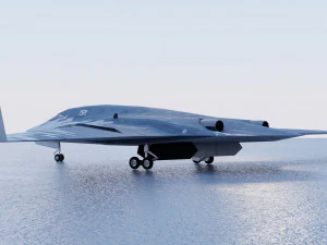 Tupolev PAK DA Envoy 3D Model