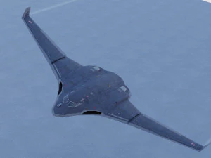 Tupolev PAK DA Envoy 3D Model