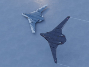 Tupolev PAK DA Envoy Model 3D