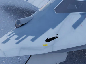 Tupolev PAK DA Envoy 3D Model