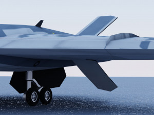 Tupolev PAK DA Envoy Model 3D