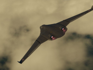 Tupolev PAK DA Envoy Model 3D