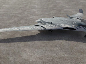 Tupolev PAK DA Envoy 3D Model