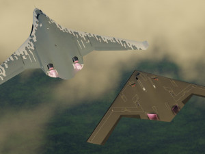 Tupolev PAK DA Envoy Model 3D