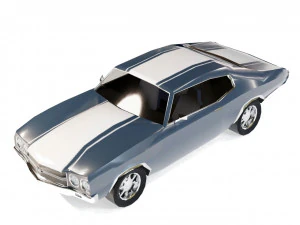 Chevrolet Chevelle 1970 3D Model